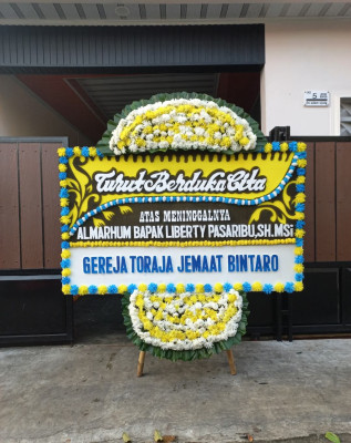 Papan Bunga Duka di Citepus